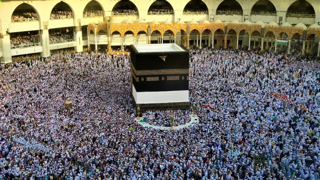 Mosque, crowd, worship