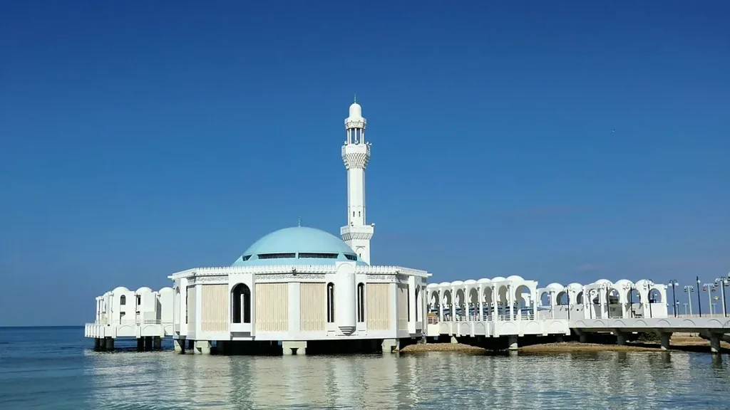 Mosque exterior illustrating waiting or arranging a later Taneem pickup